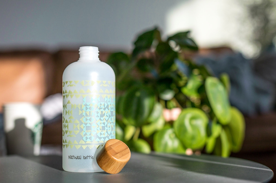 Bottiglia di bamboo - gadget Sercom - gift personalizzati