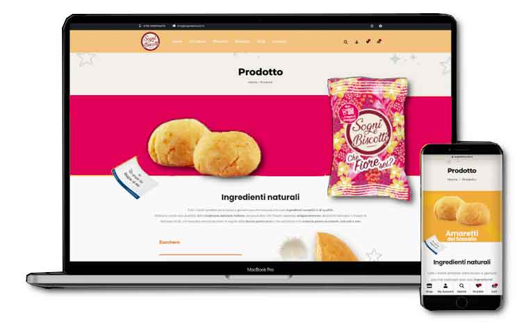 Sogni & Biscotti - Prodotti Sercom - gadget personalizzati e gift aziendali